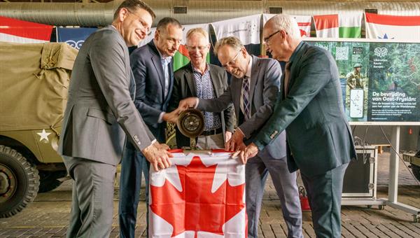 Lancering Liberation Route Europe, route Oost-Fryslân